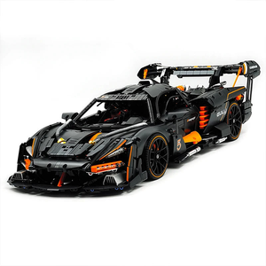 MOC Tecnico 1:8 Lussuosa Supercar Personalizzata GULY 10646, Modello di Blocchi da Costruzione, <span class=keywords><strong>Puzzle</strong></span> di Assemblaggio Fai-da-Te, Giocattoli, Regali di Natale - Product Image 1