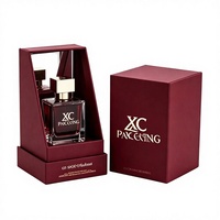 Caja de Regalo Magnética Triangular de Cartón Rígido para Perfume, Impresa a Color Personalizada