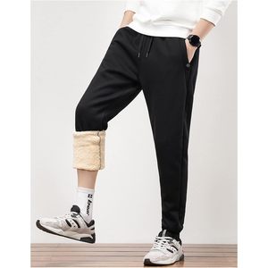 FOXA Mens Winter Sherpa Sweatpants Fleece <b>Lined</b> Warm Pockets Athletic Active <b>Pants</b> - Product Image 3
