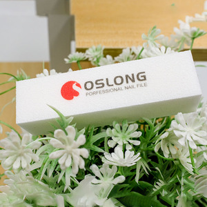 Custom logo Factory Wholesale High Quality <strong>White</strong> 120 Rectangle Sponge Nail File <strong>Buffer</strong> <strong>Block</strong> - Product Image 3