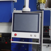 Máquina de Doblado Totalmente Automática de 250 Toneladas, Prensa Plegadora Hidráulica para Chapa Metálica de 2500 mm