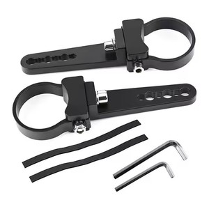 Skyearth Aluminum <b>LED</b> <b>Light</b> Mounting Bracket 1.5 1.75 2 Inch Roll <b>Bar</b> Clamp Universal Black Bracket for Jeep Truck Offroad - Product Image 5