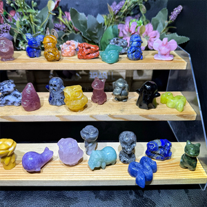 Pha Trộn Đầy Màu Sắc Pha Lê Số Lượng Lớn Bán Buôn Pha Lê Thủ Công Mỹ Nghệ Kết Hợp Mini Pha Lê Động Vật Nhân Vật Cho Món Quà - Product Image 4