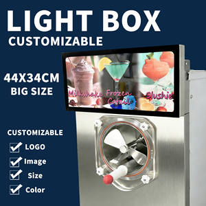 Machine de fabrication de canettes pour boissons commerciales |   Machine à slush 3 réservoirs 11L pour mini distributeur automatique de snacks et de boissons, utilisation facile - Product Image 5