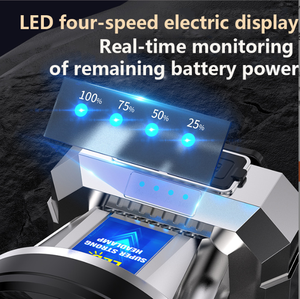 3 chế độ siêu sáng có thể sạc lại công suất cao Led Đèn Pha đầu đèn đèn cho trán Đèn pin cắm trại câu cá đi bộ đường dài - Product Image 5