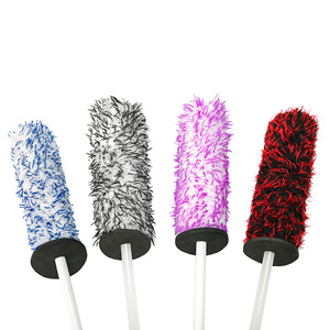 Cepillo de microfibra para ruedas de coche, cepillo de lavado de coches, inventario aleatorio, limpieza multifuncional, eliminación de manchas para ruedas de coche - Product Image 3