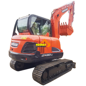 Mini-excavatrice Develon Dx60 Dx60-7, engin de construction de haute qualité, excavatrice sur chenilles Doosan Dx 60, machine de terrassement neuve - Product Image 1