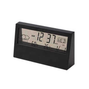 Escritorio de dormitorio multifuncional, mesita de noche silenciosa creativa, reloj <span class=keywords><strong>despertador</strong></span> Digital minimalista de estilo japonés - Product Image 3