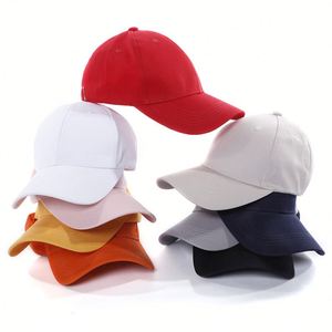Custom Logo Printing Solid Color Advertising <b>Baseball</b> <b>Caps</b> for Children's Volunteer and Travel - Product Image 1
