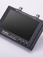 Analyseur de réseau vectoriel large bande 1 MHz-63 GHz, écran 7 pouces, haute précision pour les tests RF et micro-ondes (VNA)