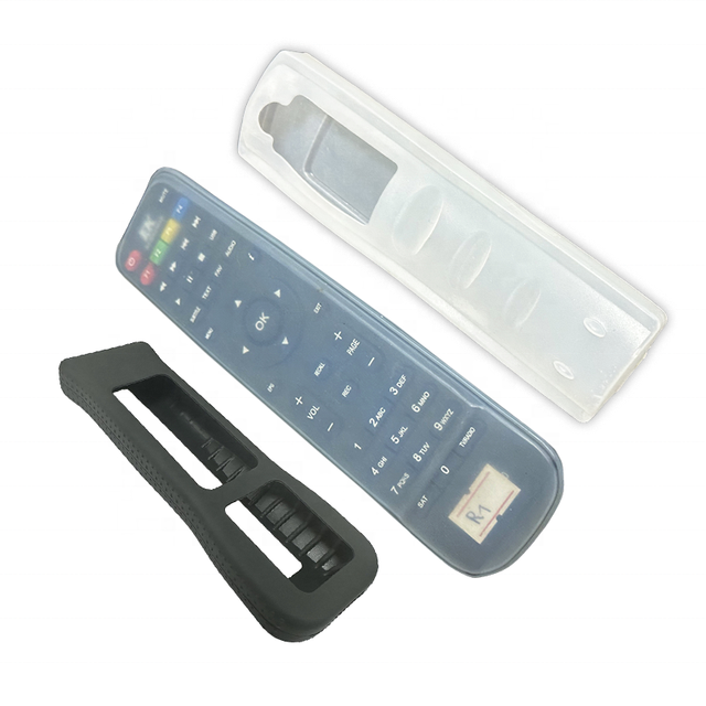 Custom Silicone Anti-Shock Waterproof Dustproof Transparent Protective Cover for Samsung TV Remote Control Case Custom Brand