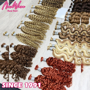 Extension per capelli ricci all'<span class=keywords><strong>italiana</strong></span> boho, senza trama, in capelli umani vergini grezzi, in bundle - Product Image 5