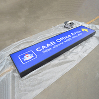 Caisson Lumineux Publicitaire Menu de Restaurant Caisson Lumineux Led Extérieur Logo Signe