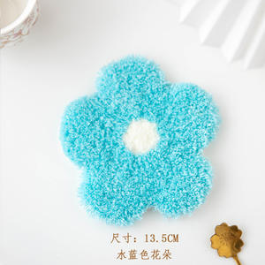 Posavasos hechos a mano Cross <span class=keywords><strong>Stich</strong></span> Hooking Punch Needle Starter Kits <span class=keywords><strong>de</strong></span> bordado para principiantes - Product Image 2