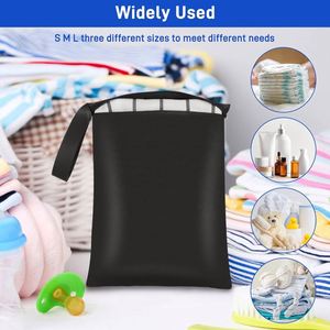 Waterproof Oxford Cloth Gym Bag Reusable S M L Sizes Wet Pool Clothes Bag for Beach Travel Day Care Fireproof Design - Product Image 5