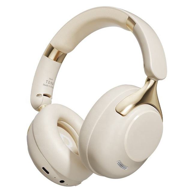 ANC ENC Bluetooth Headset Foldable Headphones Lightweight Headphones Sweatproof Headphones Sports Wireless Headphones