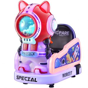 Máquina de Juego de Columpio Eléctrico para Niños Pequeños, Operada con Monedas, para Centros Comerciales, Juegos Infantiles, Máquina de Columpio con Videojuegos - Product Image 2