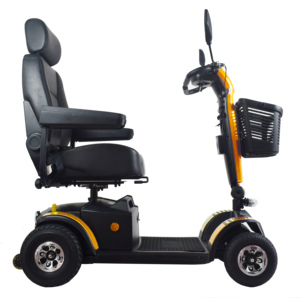 Trottinette pliable en aluminium de haute qualité, réglable, 24V400W, batterie au lithium 38AH, autonomie de 25 km, pour personnes handicapées, certifiée CE, QD-ETM3 Fat - Product Image 5