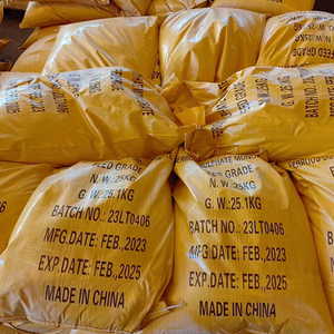 Sulfate <span class=keywords><strong>ferreux</strong></span> heptahydraté en sacs de 25 kg / Sac jumbo de 1 MT, directement de l'usine chinoise, FOB Qingdao - Product Image 5