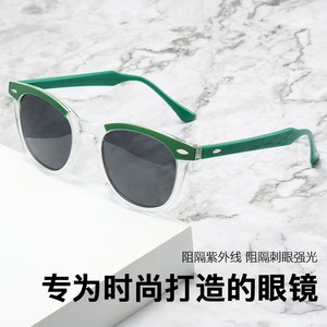 Lunettes de soleil polarisées professionnelles à grande monture pour hommes et femmes, nouvelle collection tendance Europe et États-Unis, idéales pour la conduite et au design haut de gamme. - Product Image 1