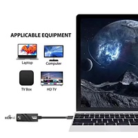 Adaptador USB a Ethernet sin Controlador, USB 3.0 a LAN Gigabit 1000Mbps RJ45, Compatible con Laptop, Mac, Surface, Windows, Linux