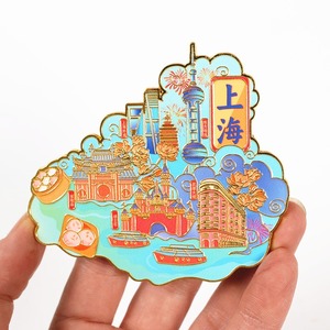 Tùy Chỉnh Nam Châm Tủ Lạnh Tủ Lạnh Bạc Men Logo Thư Từ Tủ Lạnh 2D 3D Dễ Thương Phim Hoạt Hình Kẽm Hợp Kim Kim Loại Tủ Lạnh Nam Châm - Product Image 2