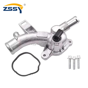 Accessorio Alloggiamento Termostato in Alluminio per Vauxhall <span class=keywords><strong>Corsa</strong></span> E 2015-2019, Astra J, Meriva B 25192985 1338487 55562048 con Sensore - Product Image 1