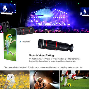 Objectif de téléphone compatible avec l'usine, vente chaude, objectif optique grand angle HD 18*25, objectif zoom pour appareil photo de téléphone portable - Product Image 3