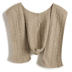 Date Tricot Pull Pull En Tricot Acrylique Châle Hiver En Gros Épais Mode À Capuche Super Ponchos - Product Image 1