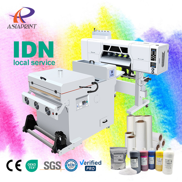 60cm DTF Printer A2 Xp600 Inkjet Printer for T-shirt and Leather Printing Automatic High-Speed Water-Based Ink