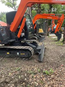 Hitachi ZX70 Mini Excavadora 4T ZX50u Original Japón ZAXIS50 ZX55 Excavadora multifuncional usada Bomba de caja de cambios Segundo motor PLC - Product Image 4