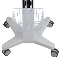 Tour de lavage médical à double canal MT Medical avec assistance électrique, couvercle anti-poussière en ABS, plateau en acier thermolaqué pour hôpital