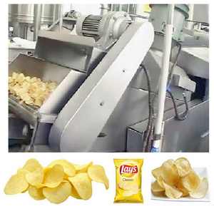 Automatico di patate naturale chip linea di produzione della macchina/patate fresche chip linea di produzione della patata/patata croccante friggitrice - Product Image 5