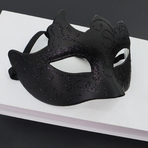 कार्निवल पुरुषों और महिलाओं ने पोशाक पार्टी मेकअप और प्रदर्शन प्रोप्स के लिए मल्टी-एंगल सेक्सी अर्ध-फेस मास्क - Product Image 4