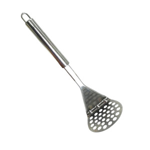 VOOVAO Lot <span class=keywords><strong>de</strong></span> 2 écraseurs à pommes <span class=keywords><strong>de</strong></span> terre et légumes pour <span class=keywords><strong>la</strong></span> <span class=keywords><strong>famille</strong></span>, en acier inoxydable 304, lavables au lave-vaisselle, faciles à nettoyer, taille <span class=keywords><strong>M</strong></span> - Product Image 2