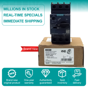 Interrupteur de protection moteur à réinitialisation manuelle <span class=keywords><strong>Siemens</strong></span> neuf d'origine <span class=keywords><strong>SIRIUS</strong></span> 3 pôles <span class=keywords><strong>Disjoncteur</strong></span> 3RV2021-4BA10 - Product Image 2