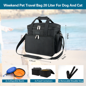 Chất Lượng Cao Xách Tay Con Chó Túi Du Lịch Eekend Pet Túi Du Lịch Đặt Cho Chó Và Mèo Hãng Hàng Không Đã Được Phê Duyệt Pet Túi Du Lịch 20L - Product Image 2