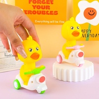 Jouet moto à inertie Duckie - Véhicule éducatif à tirer et à faire accélérer pour les tout-petits, développe les capacités motrices et l'apprentissage cause-effet