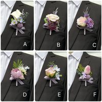 Corsage de fleurs artificielles pour poignet, Calla Lily Tulip, style coréen, pour cérémonie de mariage, célébration, réunion, fait main, réaliste