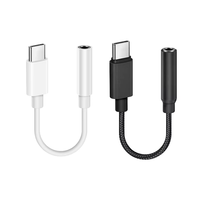 Tout Nouveau Câble Adaptateur Audio USB C vers 3,5 mm Dongle Type C vers Prise Casque AUX HiFi DAC pour iPhone 15 Samsung