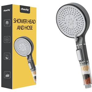 Filtre américain Pomme de douche plaquée à main à 10 fonctions pour le bain <span class=keywords><strong>Robinet</strong></span> de salle de bain à jet d'eau pressurisé pour le commerce extérieur - Product Image 6