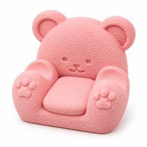 3D Printed Cute Sofa Bear <b>Phone</b> Stand, Adorable <b>Desktop</b> <b>Holder</b> with Paw Design, Compact Decorative <b>Phone</b> Support for Desk, Bedro - Product Image 4