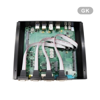PC Motherboard Industri Tanpa Kipas Berbahan Aluminium Alloy dengan CPU I3 I5 I7, Dilengkapi Rs232, USB, Wlan, VGA, HD, WiFi, dan Windows 10