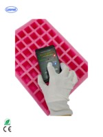 Feuille de mousse EVA antistatique Leenol en gros, découpe sur mesure, mousse d'emballage conductrice antistatique, insert antichoc, mousse de découpe