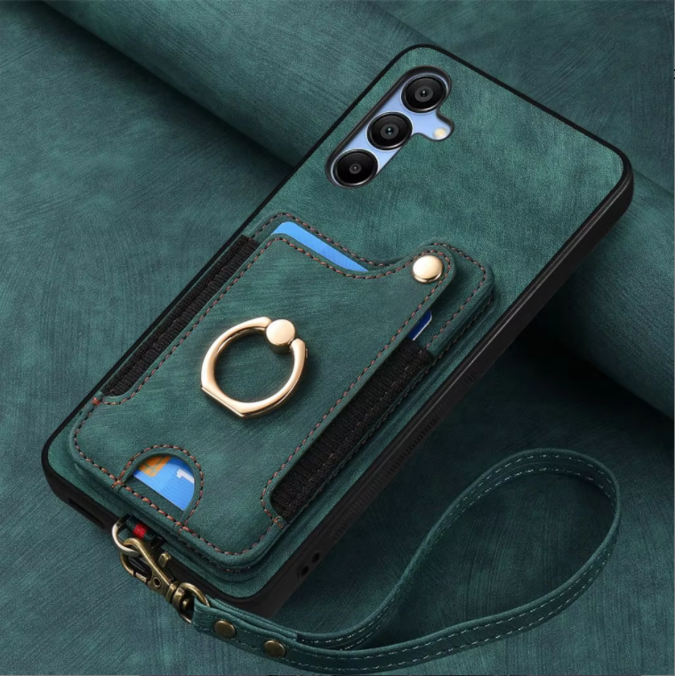 Vert [Lanière en cuir]