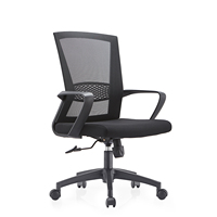 Chaise de bureau ordinaire en fibre PP pour visiteurs de réunion moderne à jambe mobile Chaise de bureau en maille la plus récente