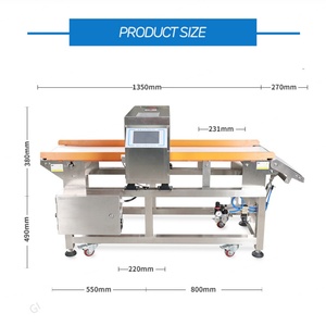 Détecteur de métaux alimentaires professionnel JINDUN 304/316 en acier inoxydable, modèle 602p, technologie Wave, industriel, 602p, professionnel - Product Image 2