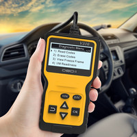 Outil de diagnostic automobile VIECAR V310, lecteur de code OBD 2 pour voitures avec garantie d'un an, compatible universel, écran LCD