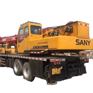 Buen estado usado SANY 50 ton Camión grúa precio barato para la venta maquinaria de construcción grúa camión - Product Image 2