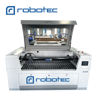 Robotec RTJ-1390 Découpeuse/Graveuse laser CO2 150W avec configuration de portique à refroidissement par eau, commande CNC, port USB